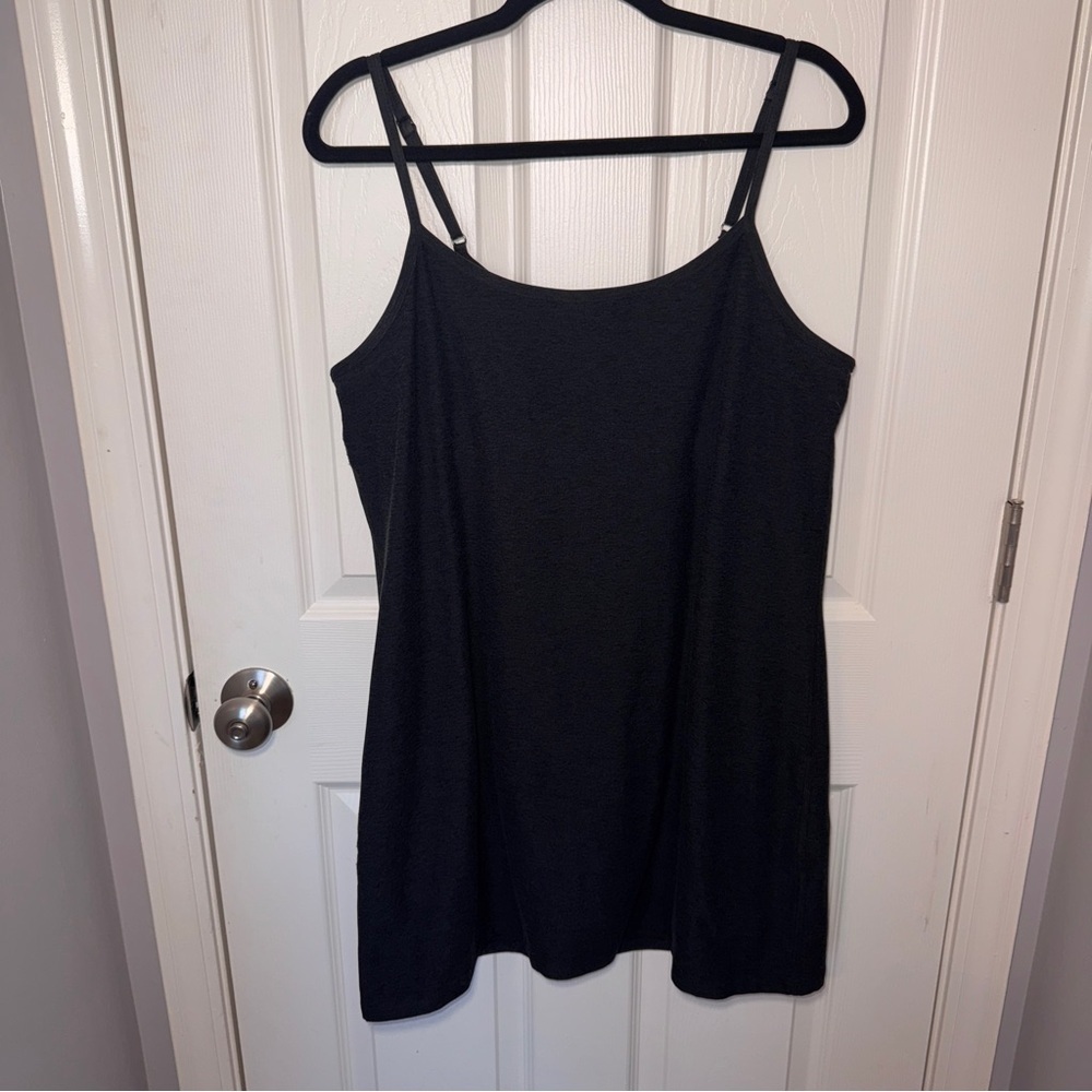 Beyond Yoga Gray Spacedye Essence Dress